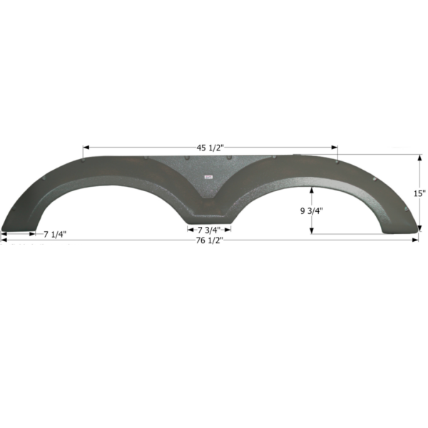 Coachmen Tandem Fender Skirt, Icon FS2600