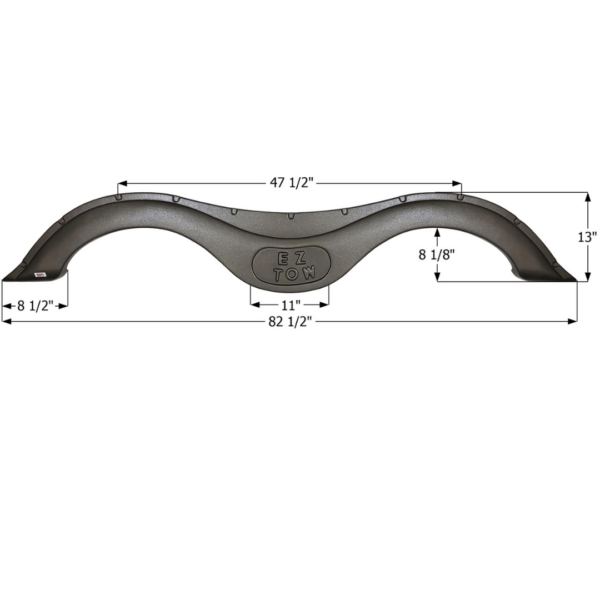 Prime Time RV Tandem Fender Skirt, Icon FS2607