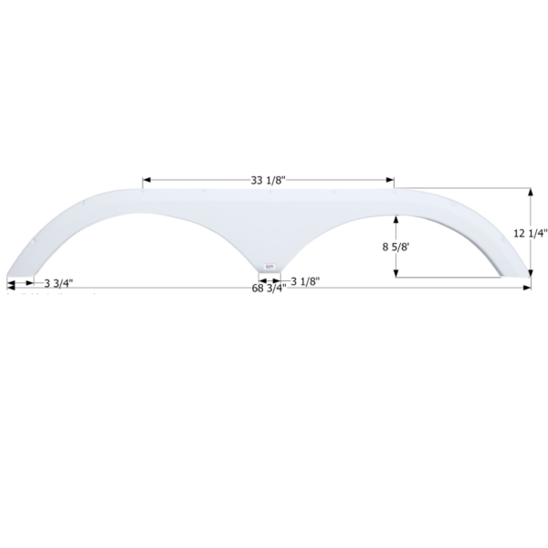 Starcraft Tandem Fender Skirt, Icon FS2710