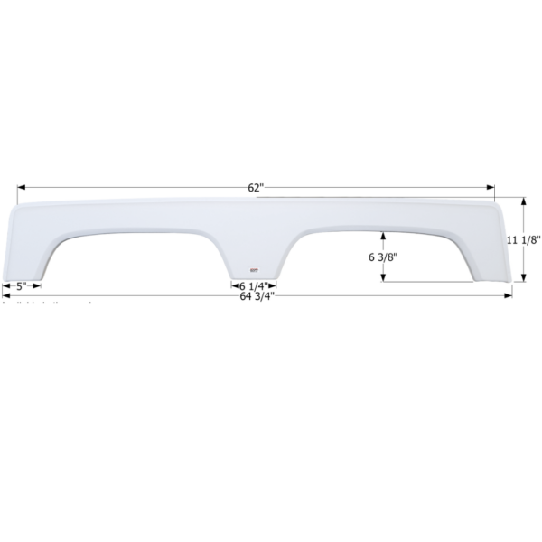 Coachmen Tandem Fender Skirt, Icon FS2755