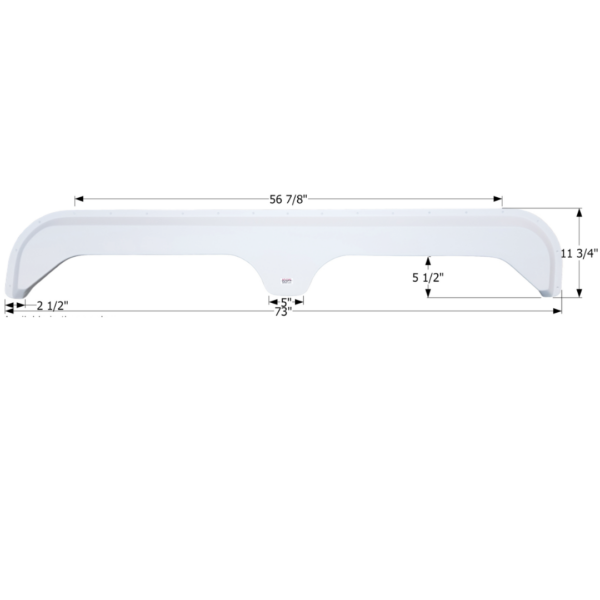 Sunnybrook Tandem Fender Skirt, Icon FS2789