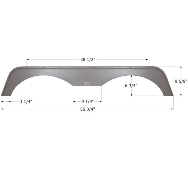 Forest River Tandem Fender Skirt, Icon FS4059