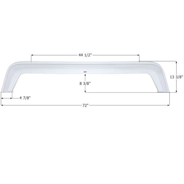 Forest River Tandem Fender Skirt, Icon FS4145