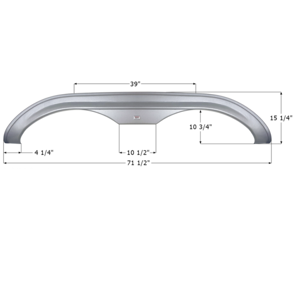 Holiday Rambler 5th Wheel Travel Trailer Fender Skirt, Icon FS4193