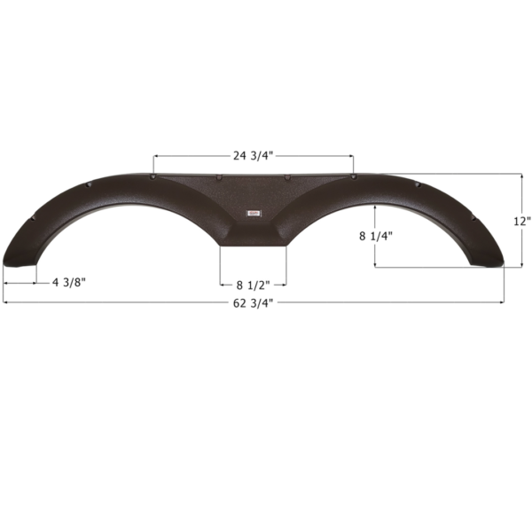 Forest River Tandem Fender Skirt, Icon FS4510