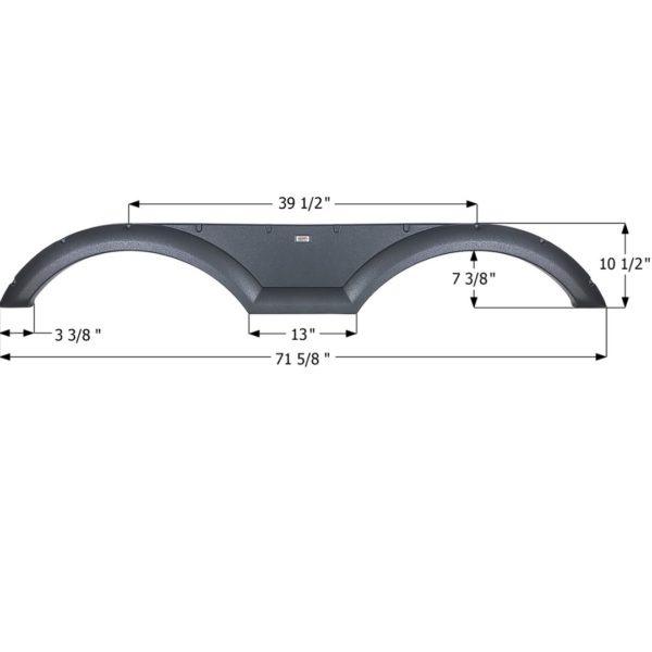 Heartland Tandem Fender Skirt, Icon FS4527