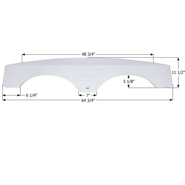 Starcraft Tandem Fender Skirt, Icon FS4729