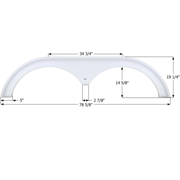 Forest River Surveyor Tandem Fender Skirt, Icon FS4954