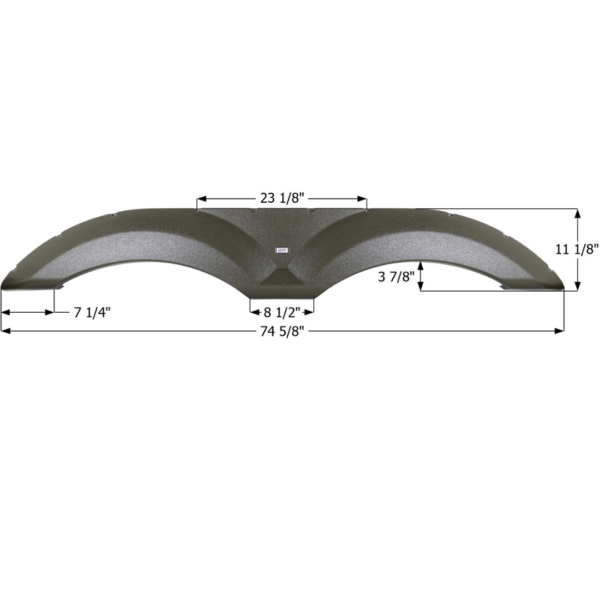 Coachmen Tandem Fender Skirt, Icon FS5078