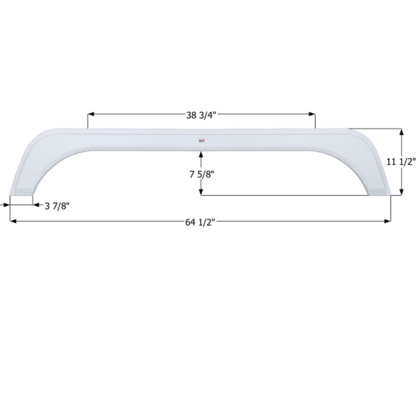 KZ Tandem Fender Skirt, Icon FS5294