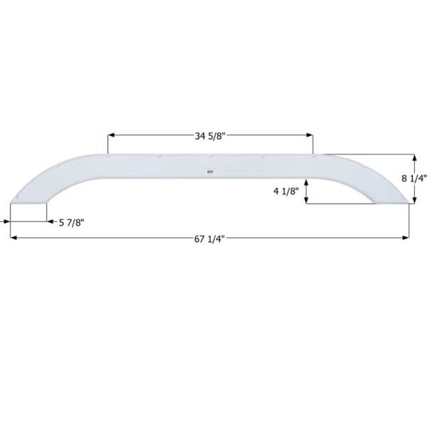 Coachmen Tandem Fender Skirt, Icon FS5481