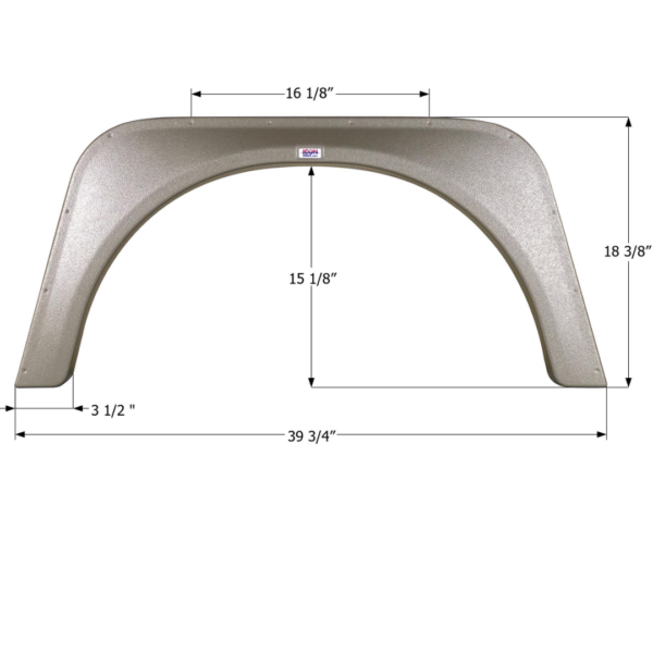 Triple E Single Fender Skirt, Icon FS5686