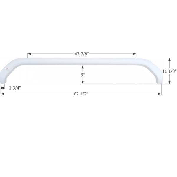 Fleetwood 5th Wheel Travel Trailer Fender Skirt, Icon FS736