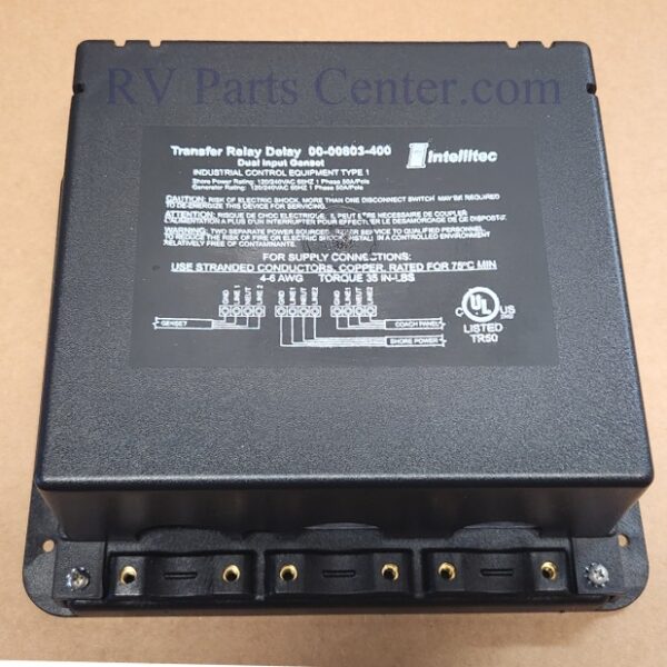 Transfer Relay 50 Amp 240V - Dual Input, Intellitec 00-00803-400