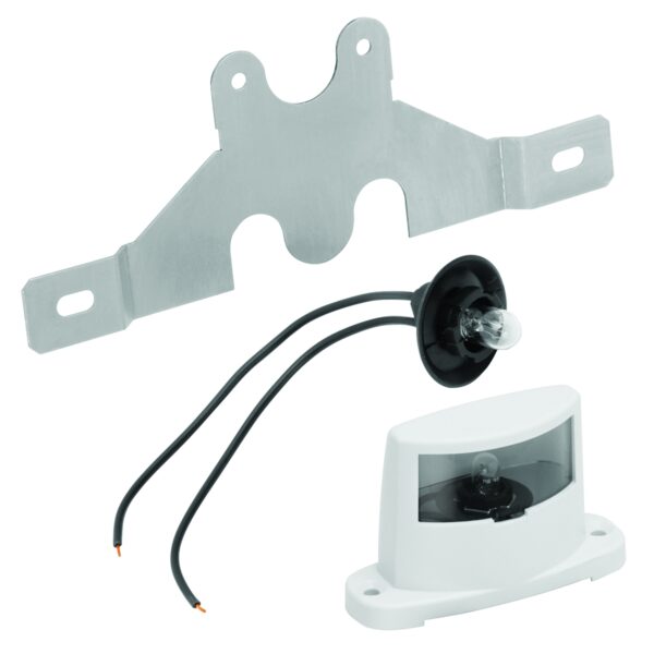 License Plate Light and Bracket, Bargman 34-62-003