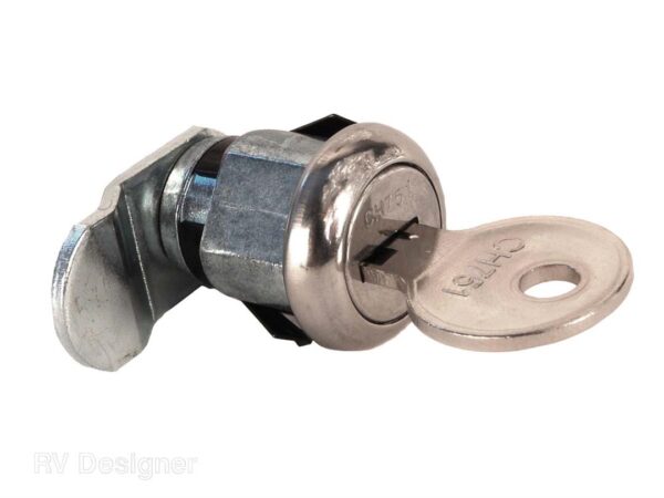 Lock Cylinder Single Keyed Lock, RV Designer L110