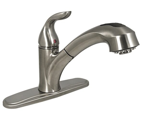 Pull-Out Hybrid, Kitchen Faucet, Nickel Plated, Phoenix PF231441