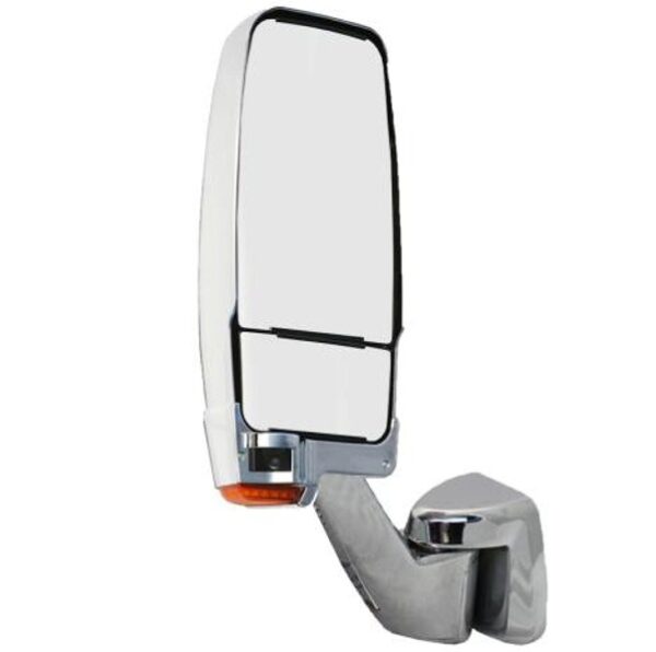 Driver Side RV Mirror, Chrome with Camera, Velvac 719185