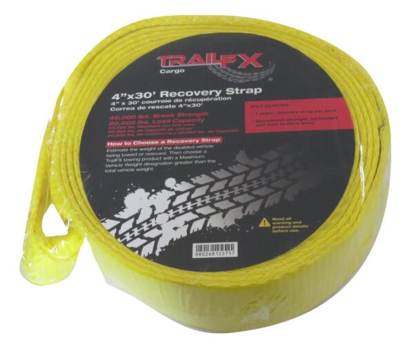 Recovery Strap 30 Foot, TrailFX, C14019Y