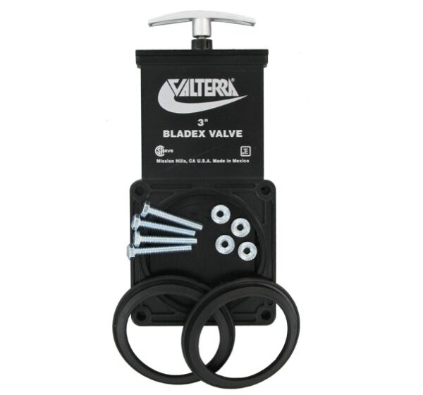 3 inch Holding Tank Dump Valve with Metal Handle, Valterra T1003-VPM