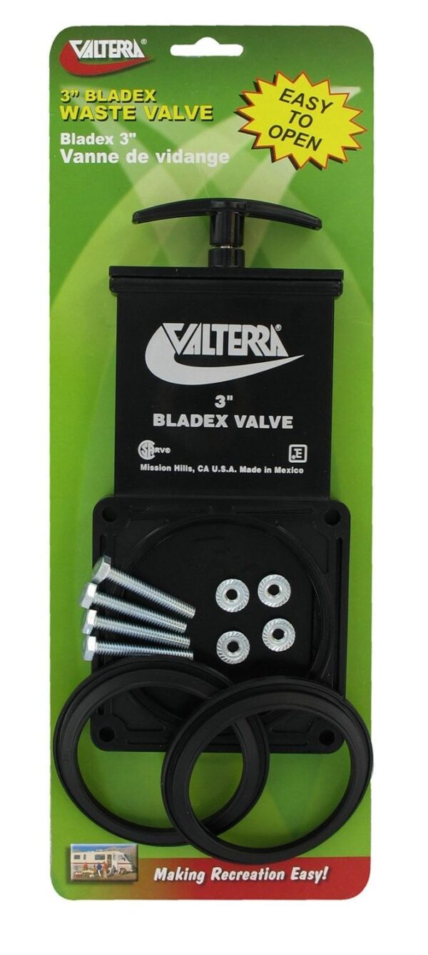 3 inch Holding Tank Dump Valve with Plastic Handle, Valterra T1003VP