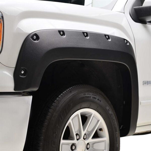 Textured Black Fender Flare 2 Inch Tire Coverage, TrailFX, PFFG3004T