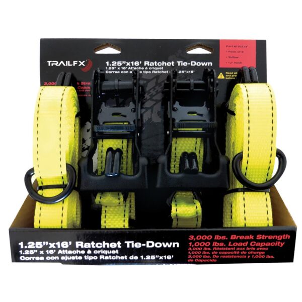 Tie Down Strap 16 Foot, TrailFX, A11023Y