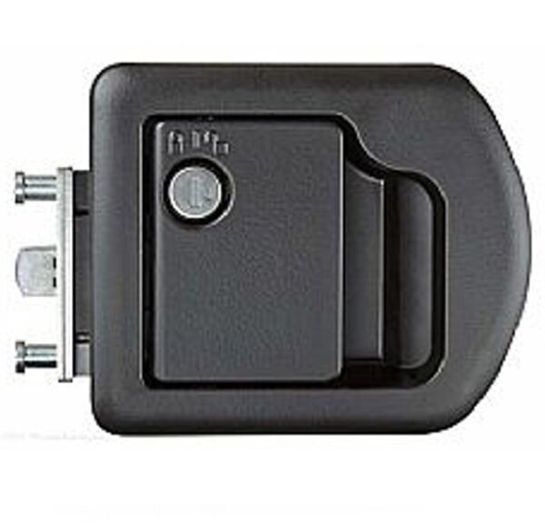 TriMark RV Door Lock w/ NO Dead Bolt Black T505