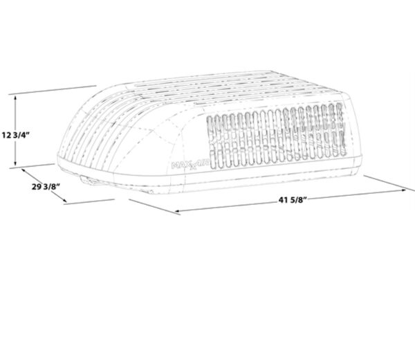 Tuff Maxx Coleman A/C Replacement Shroud, Maxx Air 00325001