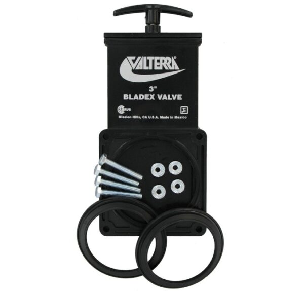 3 inch Holding Tank Dump Valve with Plastic Handle, Valterra T1003VP