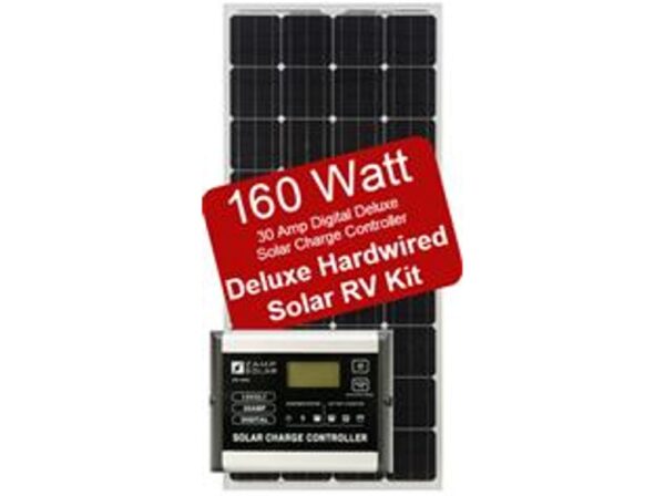 160 Watt RV Solar Panel Kit, Zamp Solar ZS-US-160-30A-DX