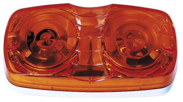 Oval RV Clearance Light Amber, Peterson Manufacturing V138A